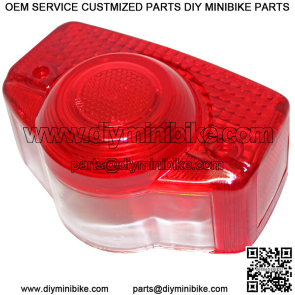 Tail Light Lens for Honda (33702-077-671) 350cc, 450cc, and 750cc