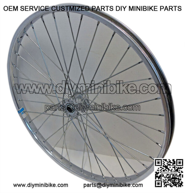 26" Steel Spoke Wheel (3/4" Bearing)