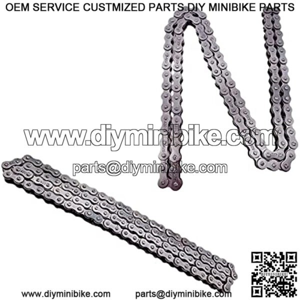 Front and Rear Drive Chains 420 chain 42 Link and 90 Link fit Mini Bikes CT200U CT200U-EX BT200X