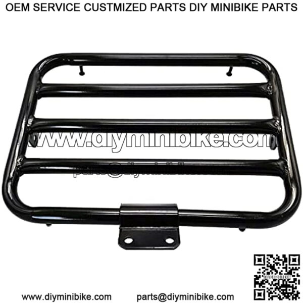 Rear Rack Assembly with Support Draw Bar Set, Bolts and Nuts for The Powersports CT200U 196cc Mini Bike - Image 3