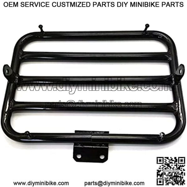 Rear Rack Assembly with Support Draw Bar Set, Bolts and Nuts for The Powersports CT200U 196cc Mini Bike - Image 4