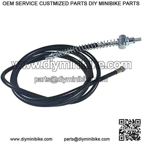 67" Rear Drum Brake Cable for 196cc 6.5Hp Baja Heat Warrior MB165 MB200 for Trail CT200U CT200U-EX BT200X Yerf-Dog Motorsports ATV Scooter Dirt Bike Mini Bike - Image 3