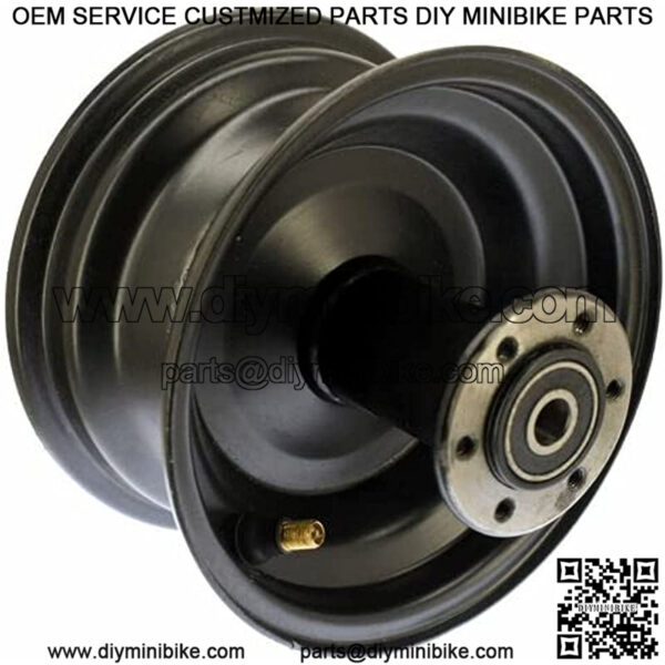 Mini Bike Wheel 6 Inch Dual Flange