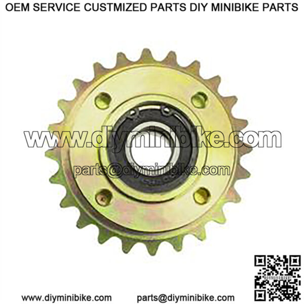 #420 - 24T Front Sprocket Assembly for Coleman CK100 Go-Kart