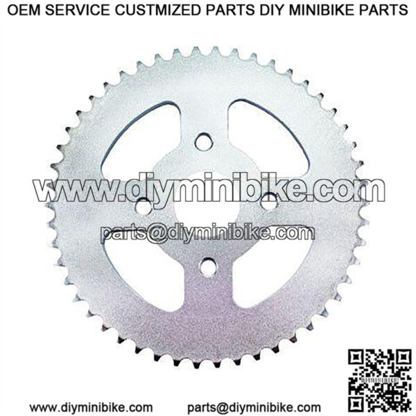 #420 - 50T Rear Sprocket for Coleman Trail CT200U Mini Bike