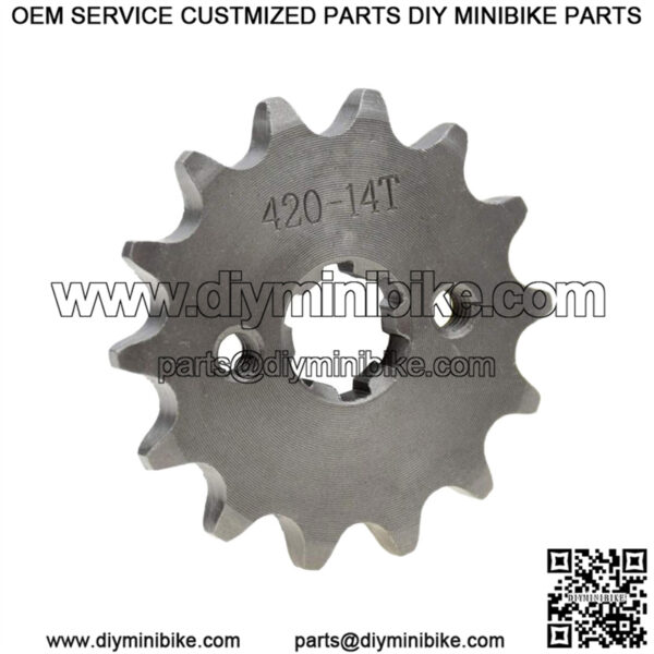 #420 Sprocket - 14T for 50cc-125cc Engine