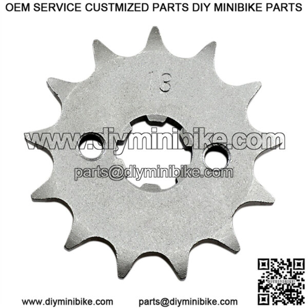 #428 - 13 Tooth Parts Unlimited Front Sprocket for Honda (K22-2890)