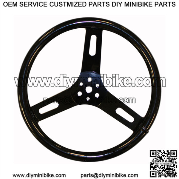 14" Round Aluminum Steering Wheel