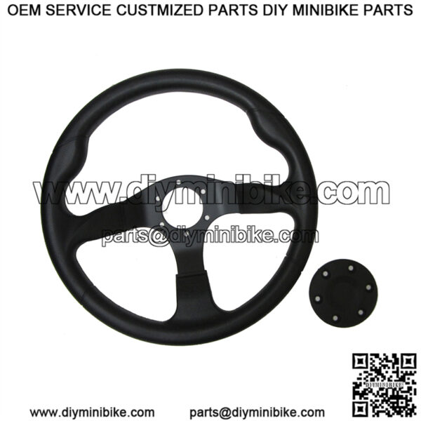 14" Steering Wheel with Cap