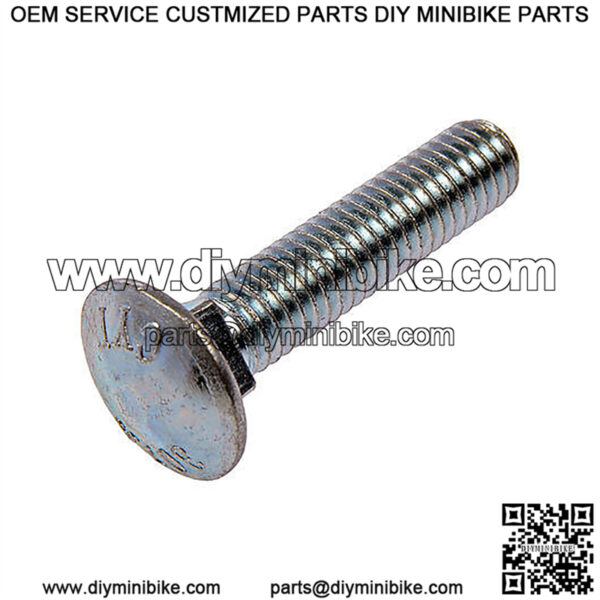 3/8-16 x 1" Carriage Bolt