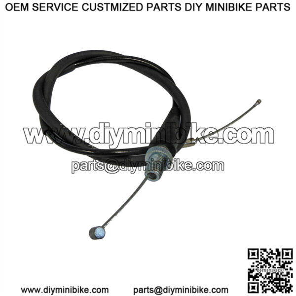 31" Throttle Cable with Nipple & Barrel