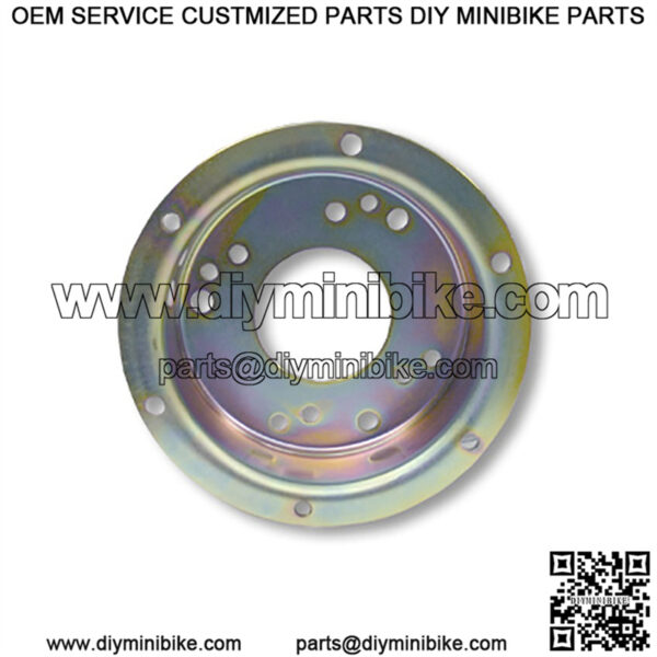 4-1/2" Brake Drum with Sprocket Flange