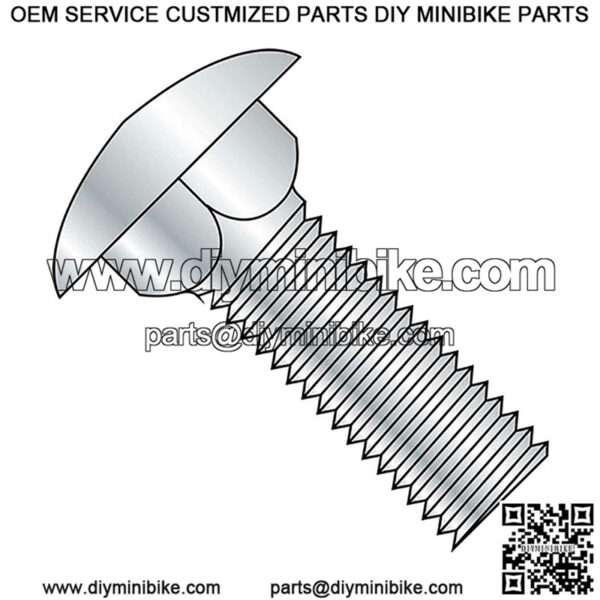 5/16-18 x 1" Carriage Bolt