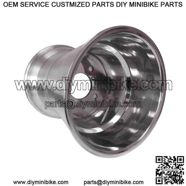 8" Polished Aluminum Wheel (4 on 4)