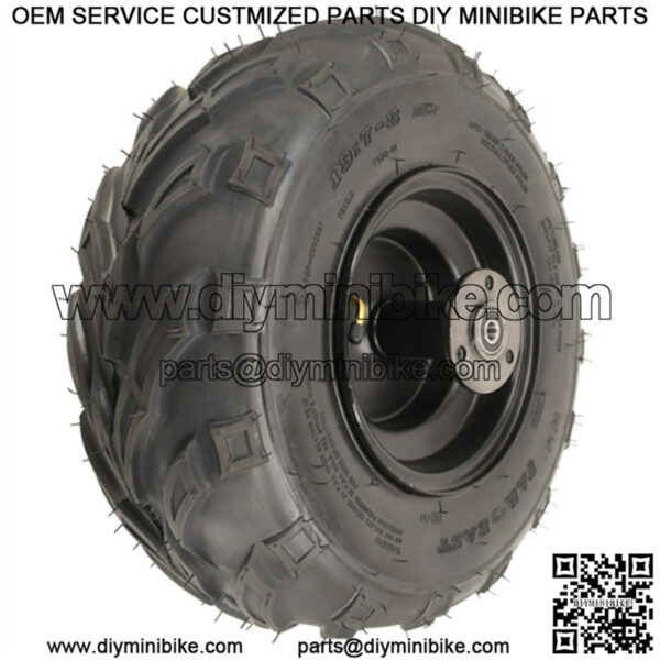 B212, 8" Rear Tire & Wheel Assembly