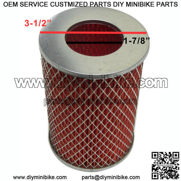 Air Filter Element for the 150cc Go Kart GY6 Engine