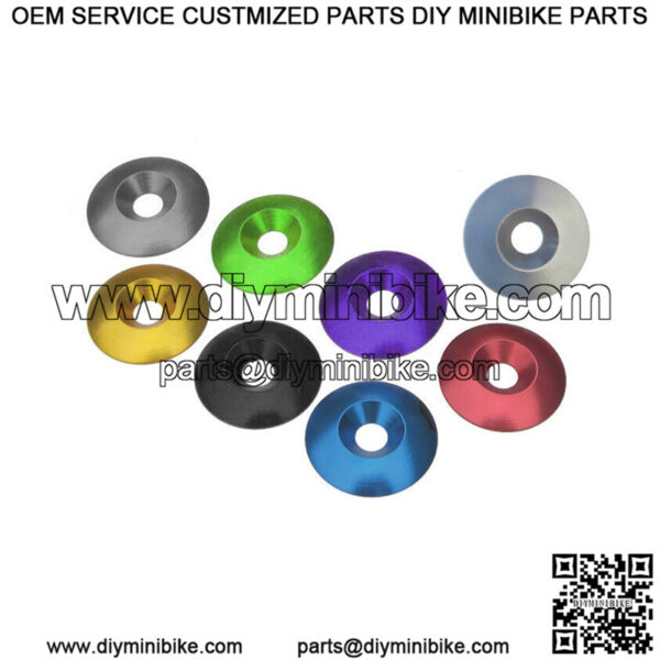 Aluminum Conical Washer (8mm x 33mm) ID: 8mm