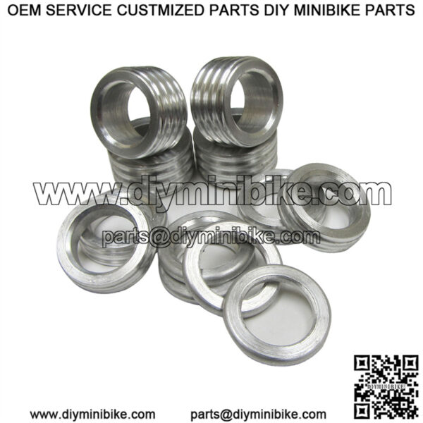 Assorted 5/8" Aluminum Wheel / Spindle Spacer Kits