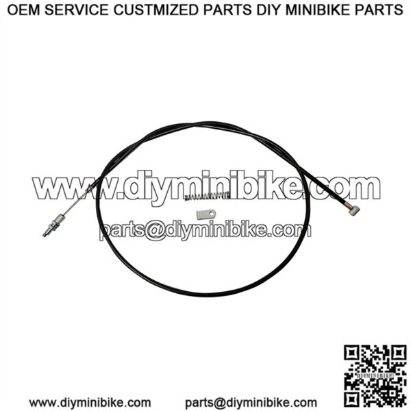 Brake Cable (34" or 53") with Spring & Clevis