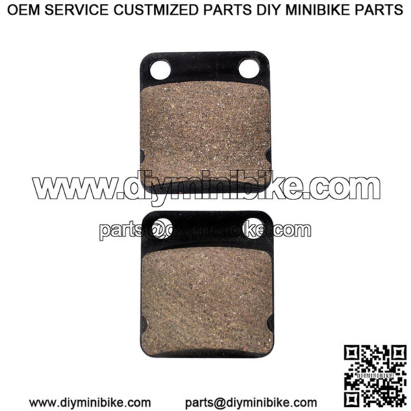 DBrake Pad Set for 4-stroke Chinese ATVs, Dirt Bikes, Go Karts and Scooters