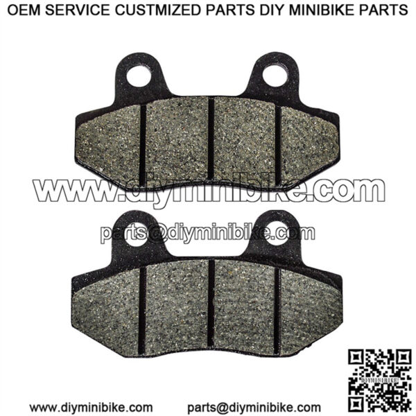 DBrake Pad Set for Chinese Scooters, Mopeds, Dirt-Bikes and Go Karts