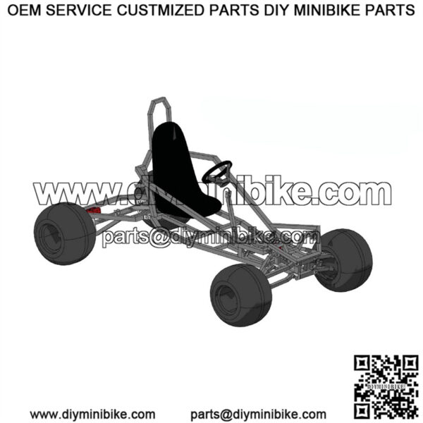 Kit for Arachnid Kart Plan from Spider Carts Parts Only! Plans must be purchased separately from Spider Carts.