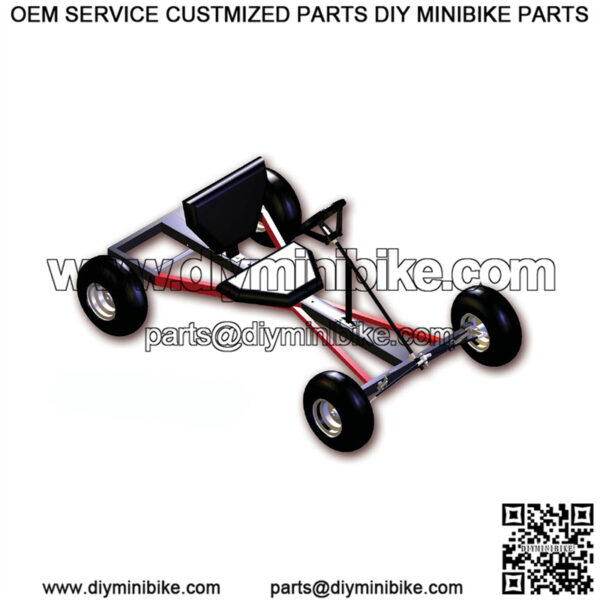 Kit for Black Widow Kart Plan from Spider Carts Parts Only! Plans must be purchased separately from Spider Carts.