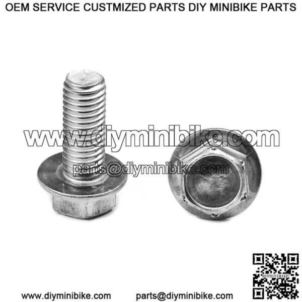 M10 x 20 Hex Flange Bolt