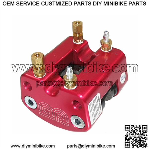 Hydraulic Brake Caliper Red