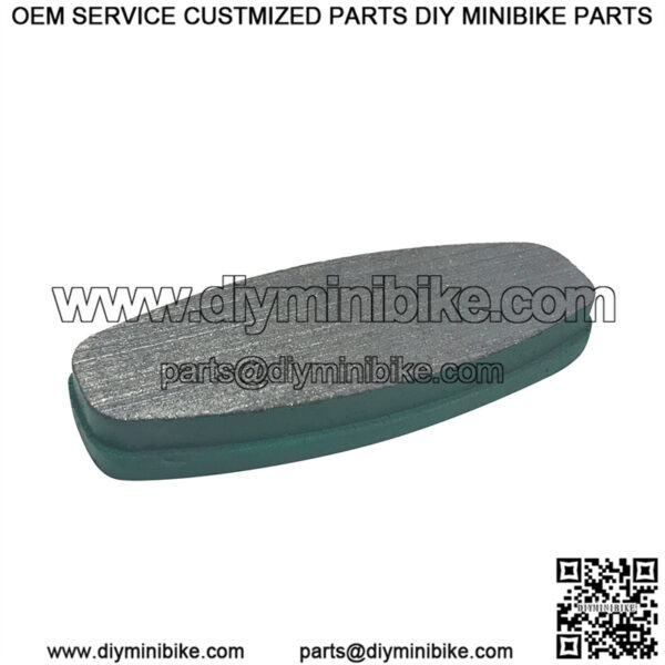 Green Mini Lite Brake Pad for Aluminum D