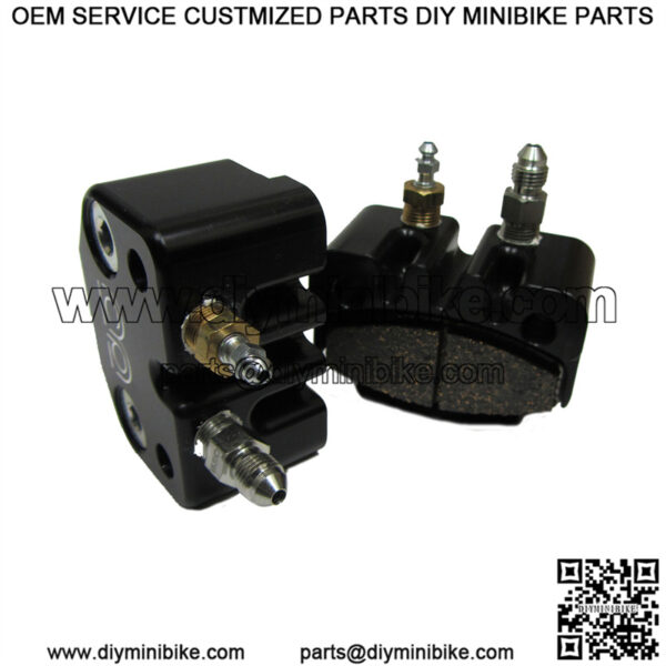 Mini-Lite Hydraulic Brake Caliper for Braided Brake Line