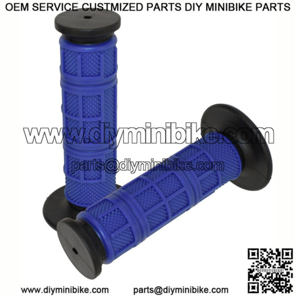 Blue Handle Bar Grips