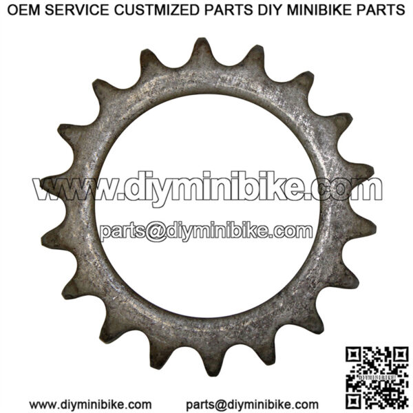 Sprocket #40 18T (Weld-On)