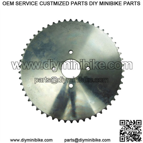 Sprocket #40 54T (2-13/16" Bolt Circle) (Zinc Plated)