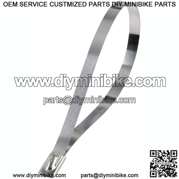 Stainless Steel Cable Zip Tie 4 Sizes Available