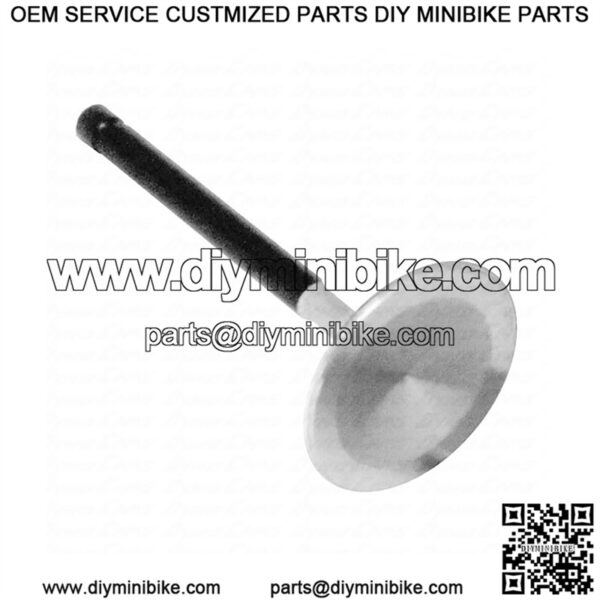 Stainless Steel, Oversized Intake Valve (32mm) Fits Gen 1 Non-Hemi Predator 212cc Engine