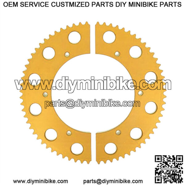 #219 Pit Parts Split Sprockets 65T-93T