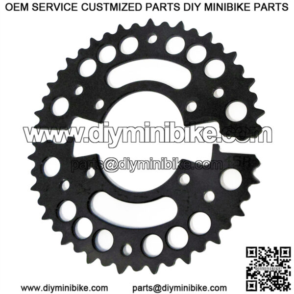 #35 Mini Precision Sprocket, Half-Tooth (44T-64T)