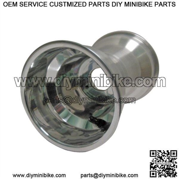 6" Polished Aluminum Wheel (9" Width)