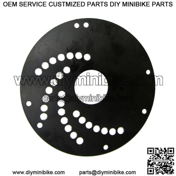 Aluminum Flywheel Cover / Guard with Air Holes