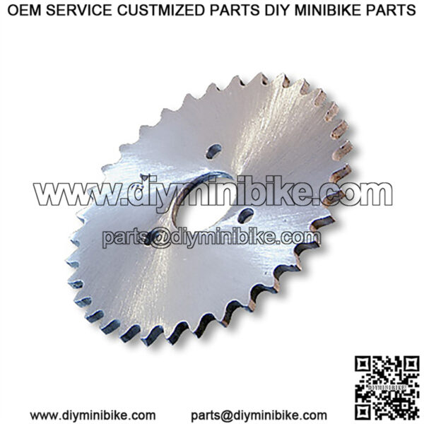 Aluminum Sprocket #35 Chain - 1.68" Bolt Circle