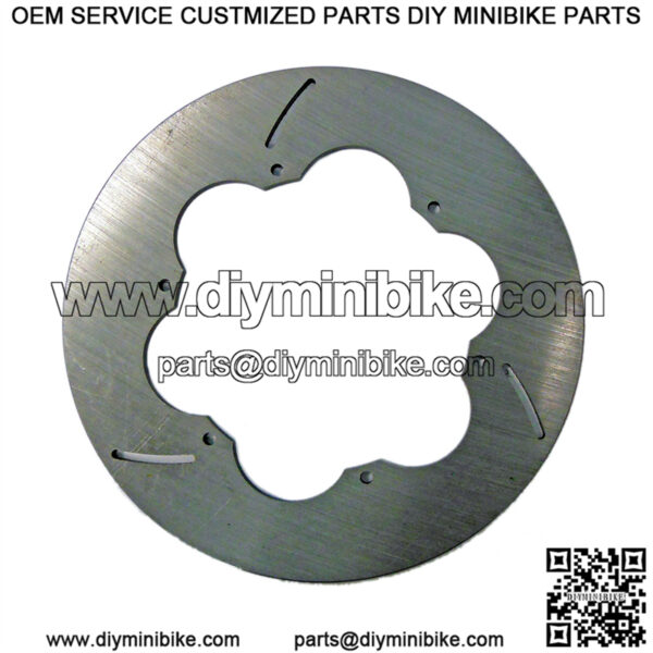 Brake Rotor - 7-1/2" OD x 3/16" Thick (4-9/16" Bolt Circle)