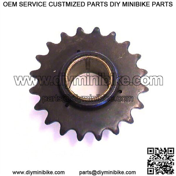 Clutch 3/4" Bore #35 Chain Sprocket (23-24T)