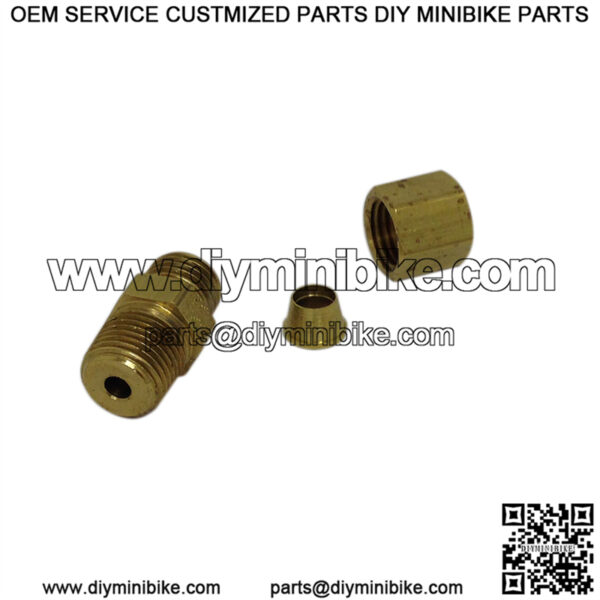 Compression Fitting Assembly for Brake Calipers & Master Cylinders