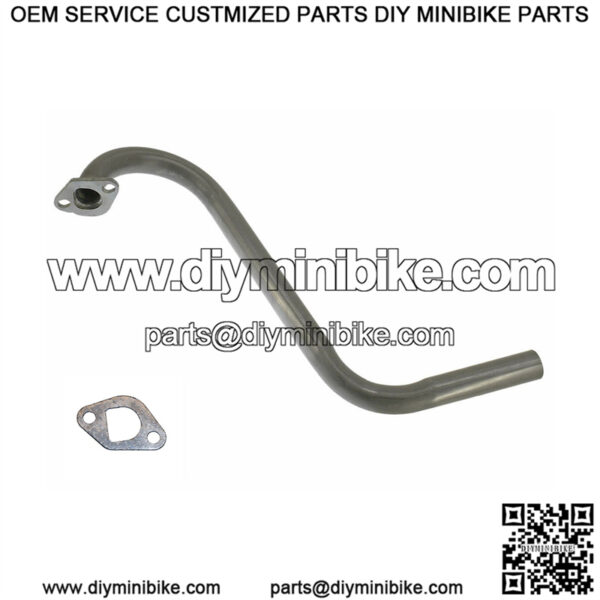 Exhaust Header Pipe with Gasket for Coleman CT200 or Mega Moto 212