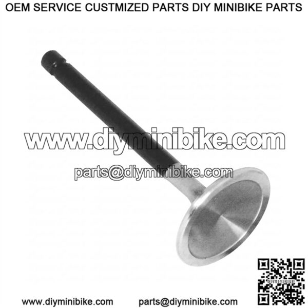 Stainless Steel, Oversized Exhaust Valve (28mm) for 212cc Predator Engine