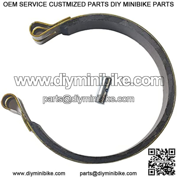 2 Pack 4 Inch Brake Band with PIN Kit for Go Kart Mini Bike ATV Parts 4" Go-Cart Brake Band - Image 4