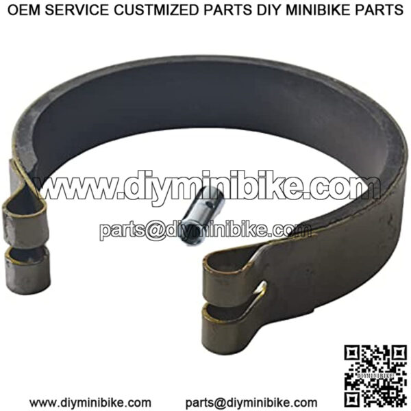 2 Pack 4 Inch Brake Band with PIN Kit for Go Kart Mini Bike ATV Parts 4" Go-Cart Brake Band - Image 5