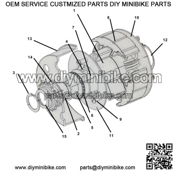 Titan Mini-Cup Clutch Replacement Parts