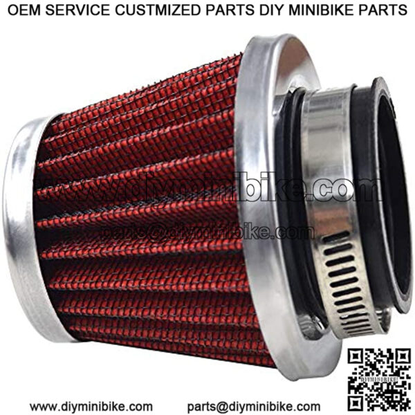 Red 42mm Warehouse Performance Air Filter Pod / 150cc-250cc Motorcycle Scooter ATV Dirt Bike(1pc??